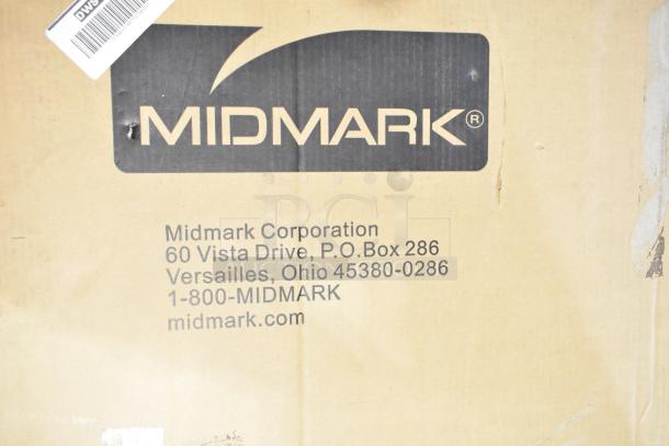 Brand new Midmark 6282-001 Shroud Kit, original packaging, visible Midmark branding and contact info on box. Three units included.