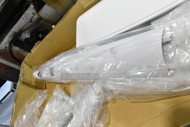 Three brand new Midmark 6282-001 Shroud Kits in packaging, boxed for auction sale.