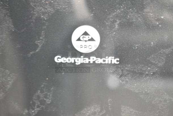 Georgia Pacific Z-100274-01 Dixie Ultra dispenser with 3 wells, good condition, logo visible.