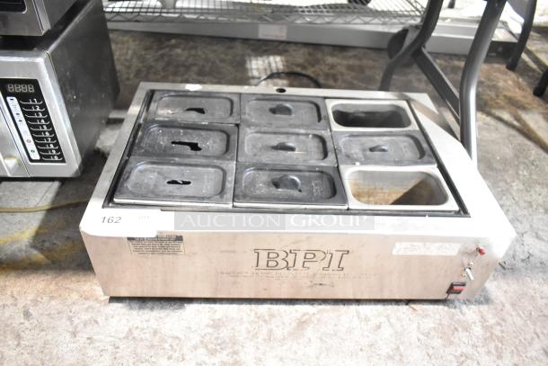 Brain Power Inc DRS1090 Automatic 4-Stroke Gradient Lensor, 120V, 1 Phase, stainless steel, identifiable marking "BPI".