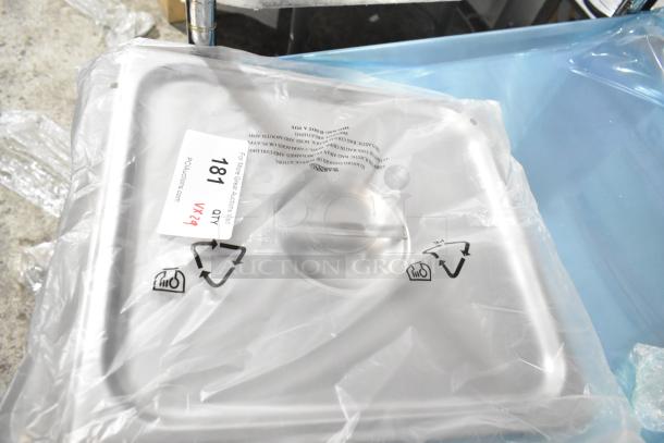 29 Brand New Scratch and Dent items, including Choice 407OPL2 2 oz Ladle, 407OPL4 4 oz Ladle, Vigor Drop In Bins.