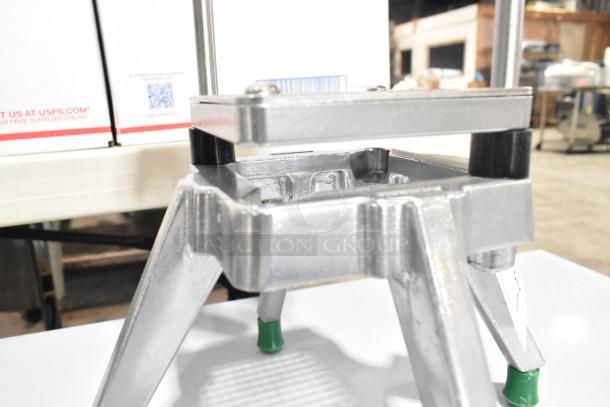 BRAND NEW Garde 181DC14 1/4" Heavy-Duty Vegetable Dicer. Scratch and dent condition, visible sturdy metal construction.