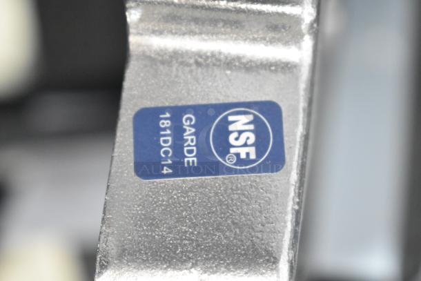 BRAND NEW Garde 181DC14 1/4" Heavy-Duty Vegetable Dicer with NSF certification label visible.