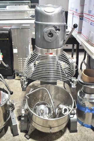 BRAND NEW Avantco 177MX30H 30 Qt Planetary Dough Mixer with bowl, guard, hook, paddle, whisk; 120V, 1 Phase.