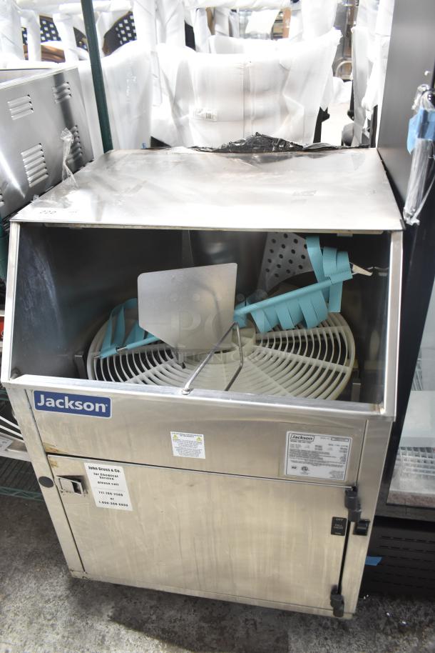 Brand new 2024 Jackson DELTA 1200 commercial glass washer. Scratch and dent condition, 208/230V, 1 phase, underbar carousel type.