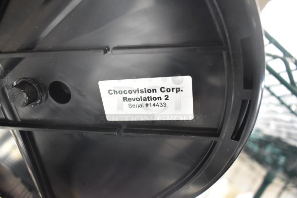 BRAND NEW ChocoVision Revolation 2 Chocolate Tempering Machine, 1.5 lb capacity, minor scratches, 110V, serial #14433.