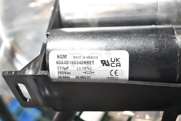 2 brand new scratch and dent items: Fisher 2914 36" pre-rinse hose, Embraco NGM unit 60A4D160340NBET, made in Mexico.