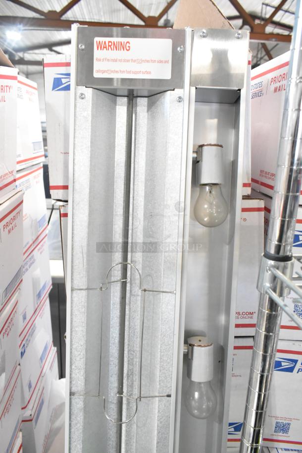 BRAND NEW SCRATCH AND DENT ServIt 423SW72TLHA 72" lighted strip warmer with single toggle control, UL listed.