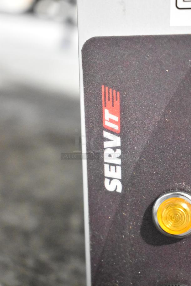 BRAND NEW ServIt 423SW72TLHA 72" lighted strip warmer, scratch and dent, toggle control, 120V, 1 phase, visible logo.