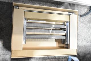 BRAND NEW Turbofan Moffat DSK27/28/31C stacking kit with casters in box. Scratch and dent condition for Moffat ovens.