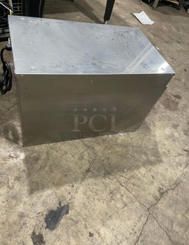 Alto-Shaam Halo Heat Series 2-Drawer Narrow Warming Drawer, stainless steel, Model 500-2DN, S/N: 1684369-000, 120V 1 Phase.