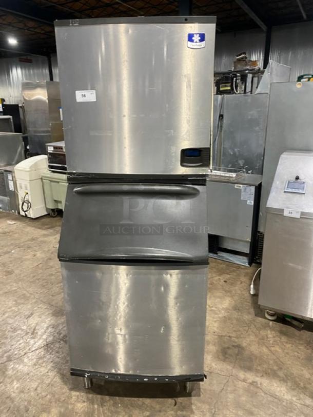 Manitowoc Indigo NXT Ice Machine/Bin, Model IY1106A-261, stainless steel, air-cooled, Energy Star certified, 208-230V, 1 phase.