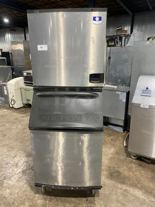 Manitowoc Indigo NXT Ice Machine/Bin, Model IY1106A-261, stainless steel, air-cooled, Energy Star certified, 208-230V, 1 phase.