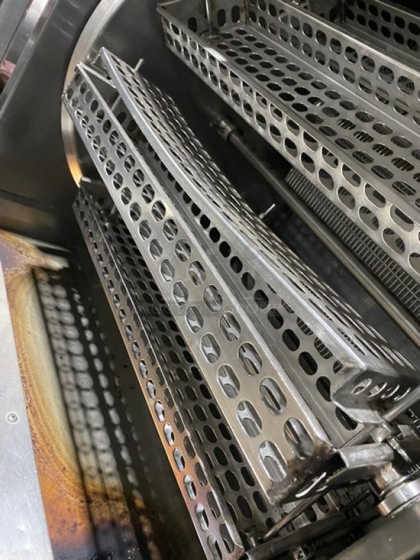 Cleveland Range BMR32 rotisserie oven, stainless steel, natural gas, open display, commercial use, serial WC33848-96C-01.