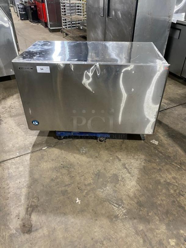 Hoshizaki KM1601SWH3 commercial ice machine, stainless steel, undercounter, electric-powered, water-cooled, 208-230V, 3 phase.