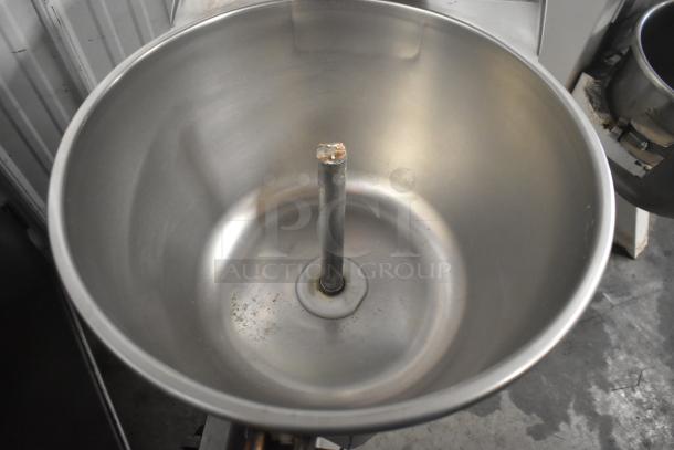 Stephan VCM44A/1 commercial floor vertical cutter mixer in stainless steel. 208 volts, 3 phase, good condition.