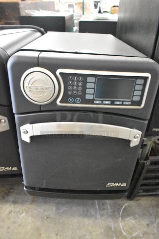 2022 Turbochef NGO rapid cook oven, commercial countertop model, electric, 208/240V, 1-phase, sleek keypad design.