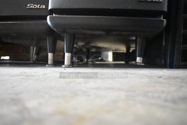 2022 Turbochef NGO Rapid Cook Oven, electric, countertop model, 208/240V, 1 phase, shown on sturdy legs.