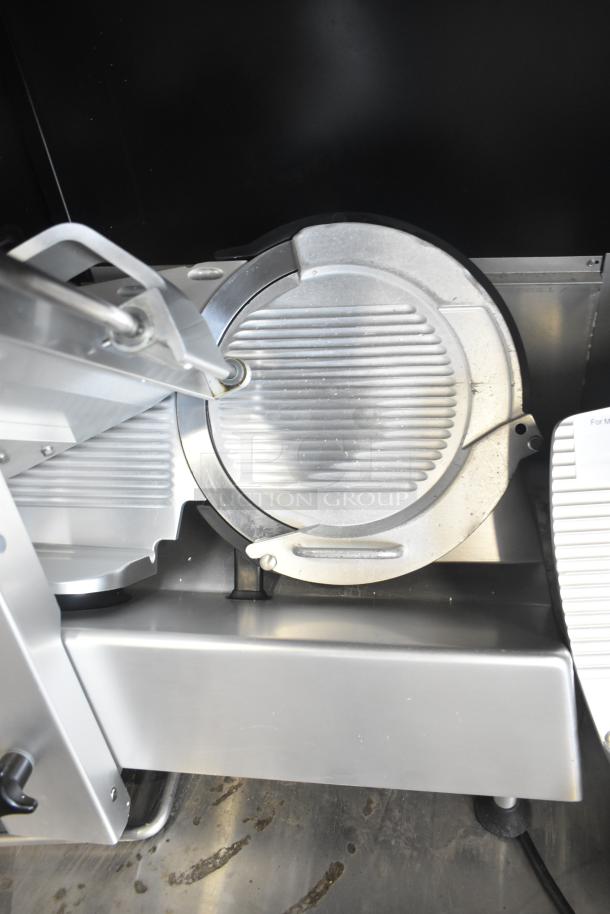 2017 Bizerba GSP H Commercial Meat Slicer, 120V, 1 Phase. Untestable due to cut power cord.