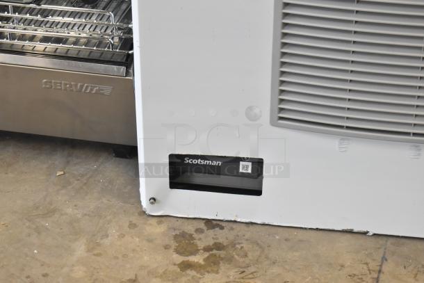 Brand new Scotsman MC0330MAX-1A Prodigy Elite ice machine, 30" wide, 400 lb capacity, with minor scratches and dents.