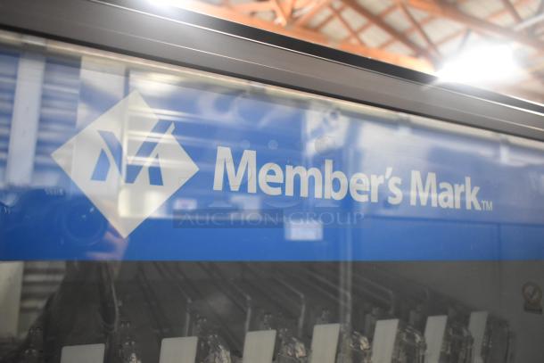 Crane 5800-4 vending machine with bill acceptor. Features "Member's Mark" branding on glass. 115 Volts, 1 Phase.