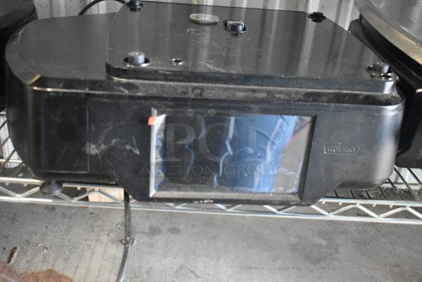 2024 Hobart HTi-7LH4W commercial countertop scale, tested and working, 120/208-240 Volts, 1 Phase, black finish.