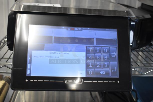 2017 Hobart HTi-7LH26 commercial countertop scale, digital display, excellent condition, 120/208-240 Volts, tested and working.