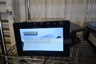 2019 Hobart HTi-LH3W commercial countertop scale, screen damage visible, 120/208-240V, tested and working.