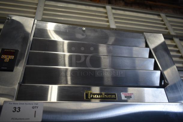 Traulsen ALT132WUT-HHS commercial freezer, 2 half-size doors, stainless steel, Intela-Traul control panel, 115V, 1 phase.