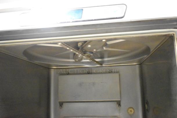 2018 Hobart LXER commercial undercounter dishwasher, stainless steel interior, 120/208-240V, 1 Phase, clean condition.