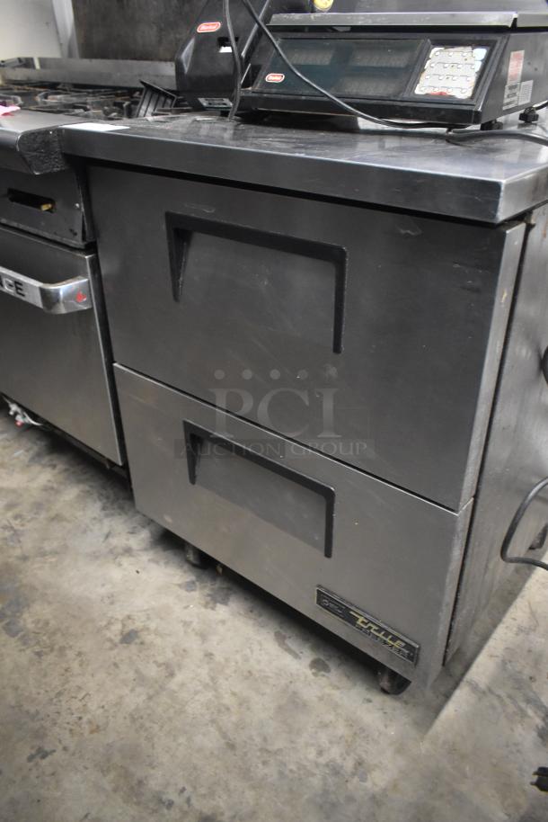 2016 True TUC-27F-D-2-HC 2 Drawer Undercounter Freezer, on casters, commercial use, 115V, 1 Phase.