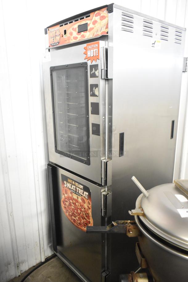 CresCor H138NPS36CLCMQRL full-size insulated hot food holding cabinet warmer, 120V, on casters, visible labels, good condition.