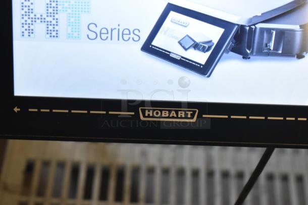 2016 Hobart HTi-7LH metal commercial food portioning scale, tested and working, with digital display.