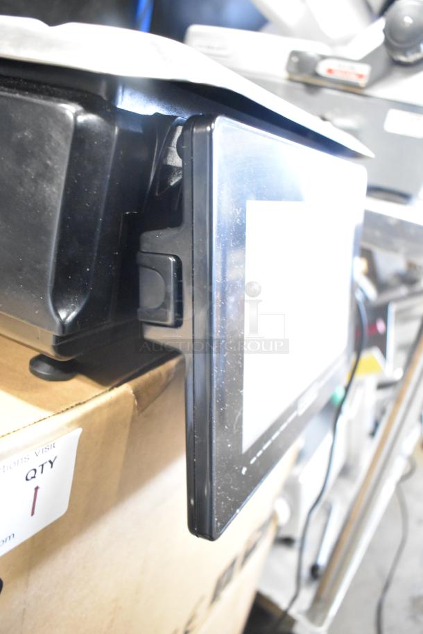 2024 Hobart HTi-7LH4W commercial countertop scale, tested and working, 120/208-240V, 1 phase, shown atop cardboard box.