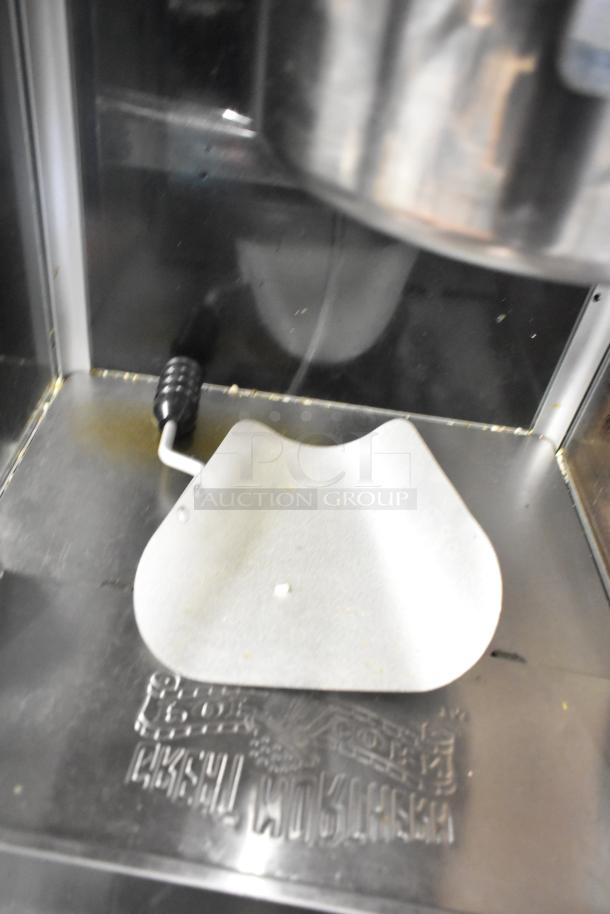 Great Northern Co 83-DT5634 popcorn machine, stainless steel, countertop model, with embossed branding, 120V, 1 Phase.