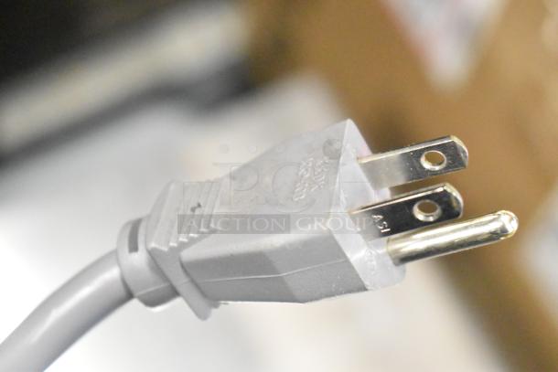 Power plug for 2019 Amana RCS10TS Commercial Microwave Oven, 120 Volts, 1 Phase, in used condition.