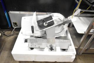 Bizerba GSP HD Commercial Meat Slicer. 120 Volts, 1 Phase.