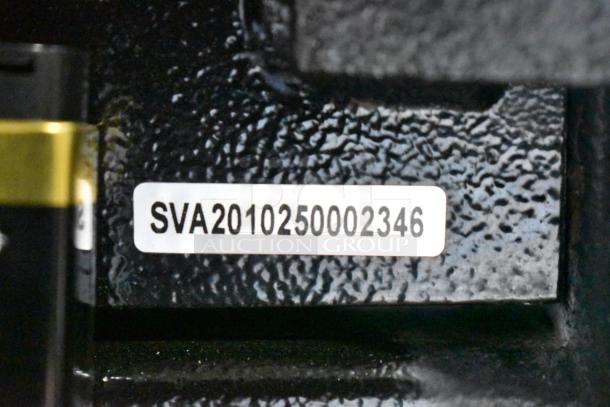 BRAND NEW scratch and dent 360 Office Furniture black steel depository safe with electronic keypad, label SVA2010250002346.