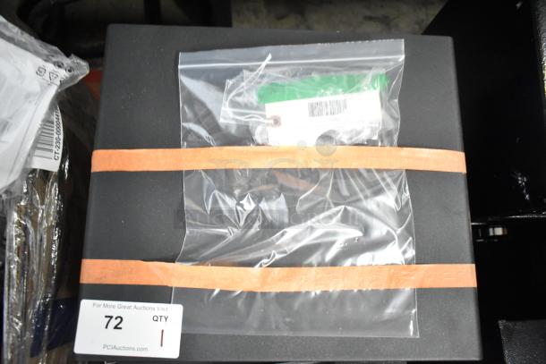 BRAND NEW 360 Office Furniture hotel safe, black steel, 16.5"x14.5"x7.875", electronic keypad lock, model 911HS082.
