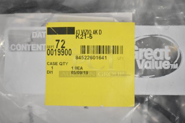 Pallet lot includes Belden 1700A cable, Paige cable, wires. Yellow tag indicates department 72, item 0019900, Case Qty 1.