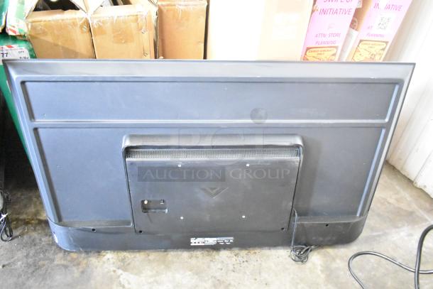 Four televisions including Vizio VFD40M-0804, Vizio VQD50S-0809, Philips 55PUL7552/F7, Wren GVM43-0-3016-B. Buyer pickup required.