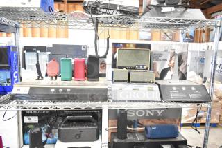 3 Store Displays Including Sony Headphones, Skull Candy Speakers and Onn Speaker. 3 Times Your Bid!