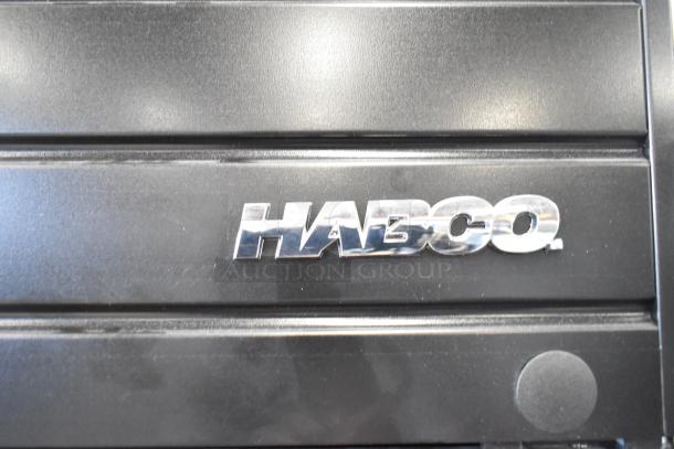 2019 Habco SE18 commercial cooler, single door, 115 volts, 1 phase, Habco logo on front, excellent condition.