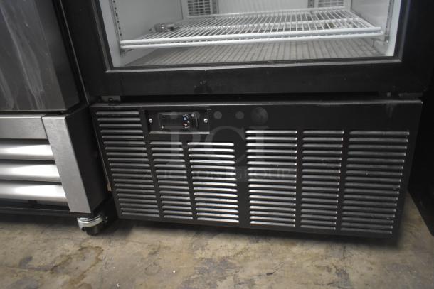 2019 Habco SE18 Commercial Reach In Cooler, single door, 115 volts, 1 phase, visible temperature controls, clean condition.