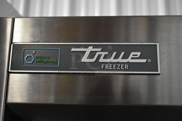 2021 True T-19F-HC single door freezer, natural refrigerant, stainless steel, 115V, commercial use.