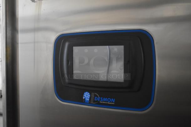 2022 Desmon GBF-15+ETL Stainless Steel Blast Chiller, touchscreen control with Desmon logo, 220V, 3 Phase.