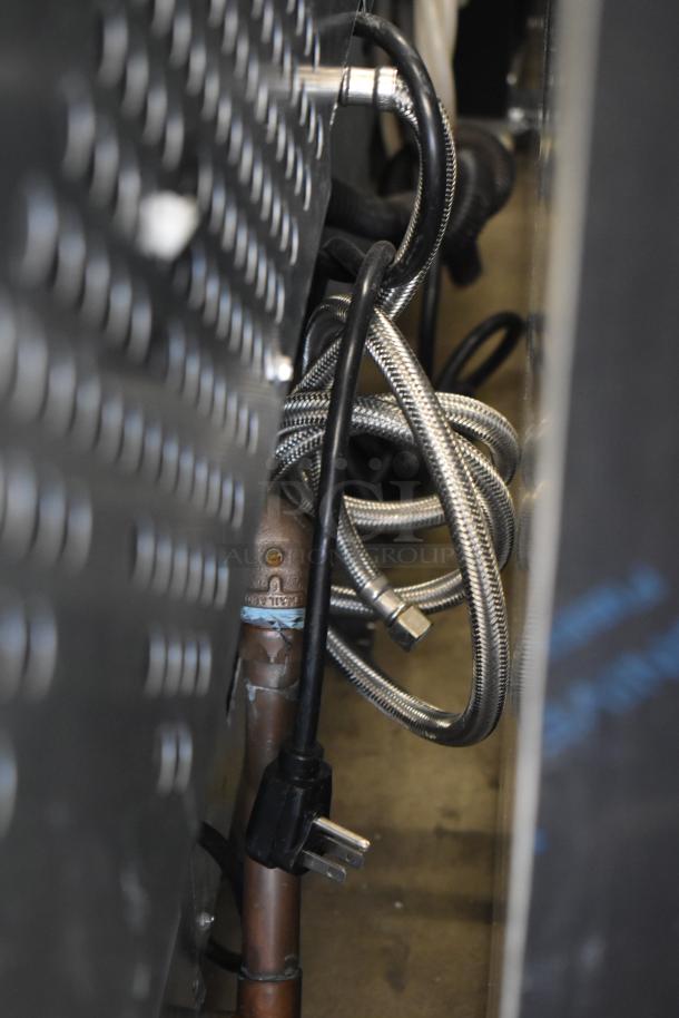 Scotsman Commercial Undercounter Ice Maker, visible wiring and tubing, indicating functional components, fair condition.