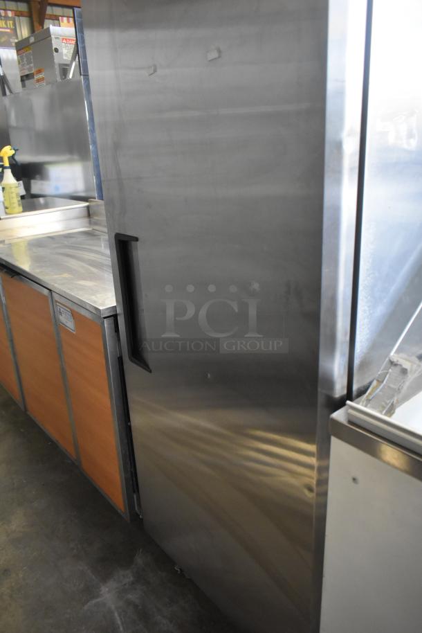 Turbo Air M3F24-1-N Commercial Freezer, stainless steel, single door, 115V, 1 phase, excellent condition.