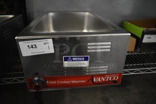 BRAND NEW Avantco 177W50CKR 12"x20" electric countertop food warmer with minor scratches. 120V, 1 Phase. Model 177W50CKR.