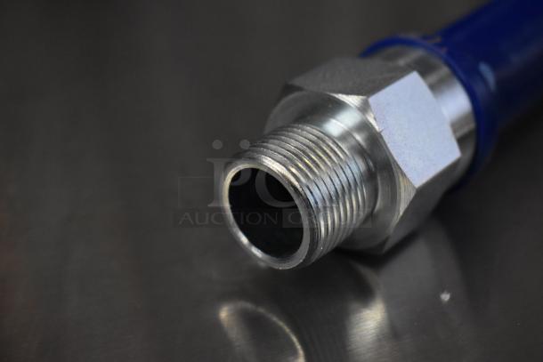 BRAND NEW SCRATCH AND DENT! Dormont 1675KIT48 gas connector kit with 48" connector, SnapFast® quick disconnect, 3/4" diameter.